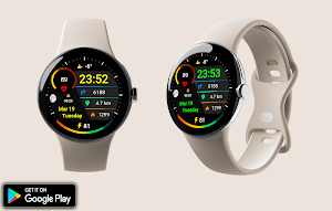Digital Trost Watch Face Screenshot 1