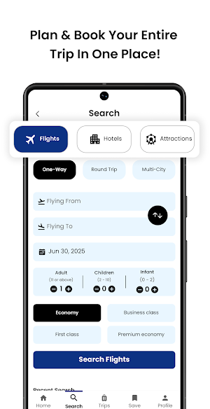 Travelfika: Hotels, Flights Screenshot 1