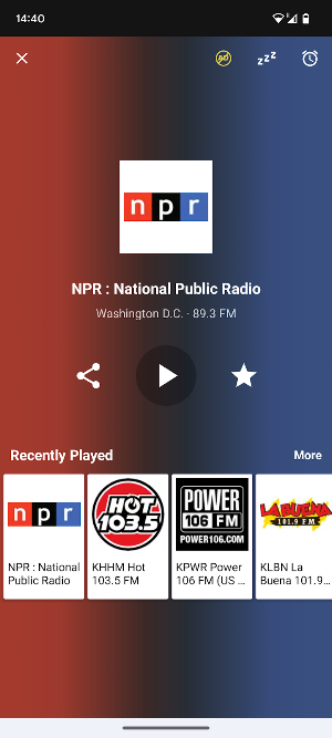 Radio USA FM Screenshot 1