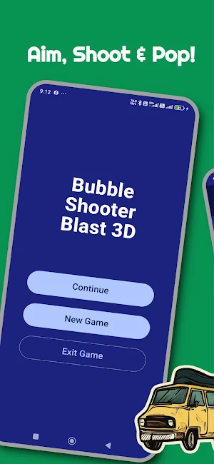Bubble Shooter Blast 3D Screenshot 0