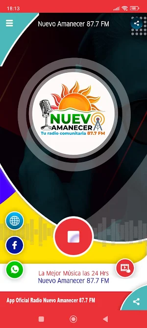 Radio Nuevo Amanecer 87.7 FM Screenshot 1