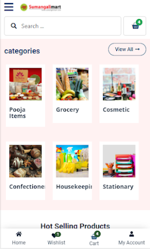 Sumangalimart - Online Super Market Screenshot 2
