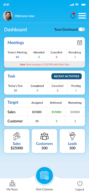 CT CRM Screenshot 1