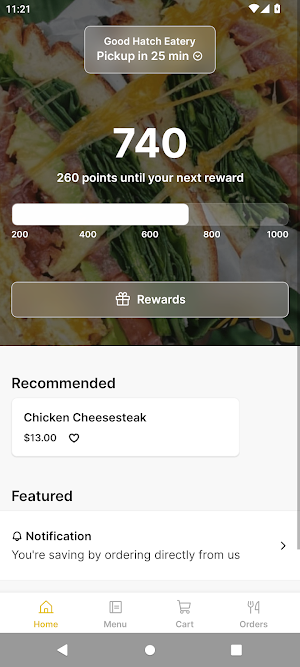 Good Hatch Eatery Screenshot 0