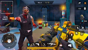 TPS Gun War Shooting Games 3D Screenshot 1