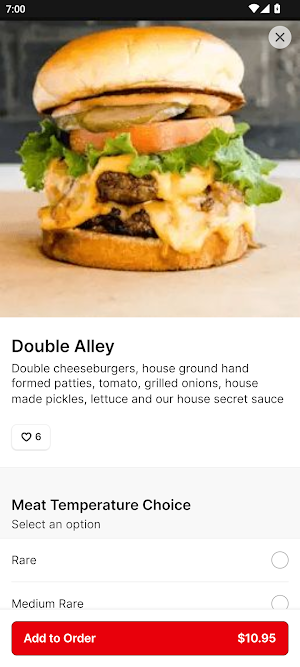 Burger Alley Chicago Screenshot 2
