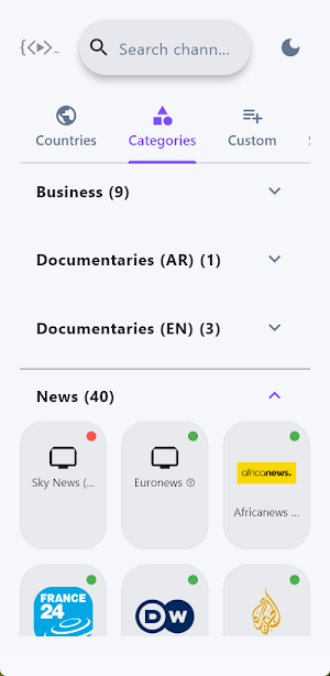 KTV Player: Live TV & Streams Screenshot 0
