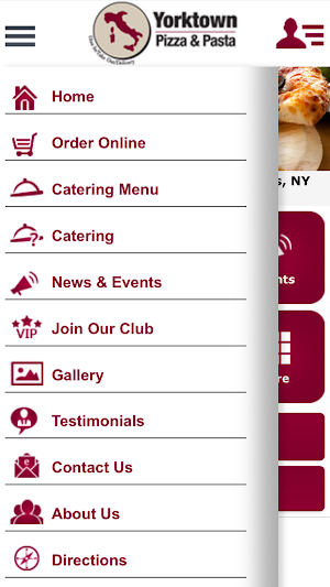 YorkTown Pizza Pasta Screenshot 1