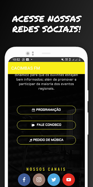 Cacimbas FM Screenshot 2