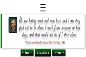 Vincent van Gogh Quotes Screenshot 1