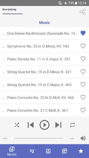 Wolfgang Amadeus Mozart Music Screenshot 1