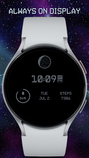 Starfield Moon Phase Minimal Screenshot 1