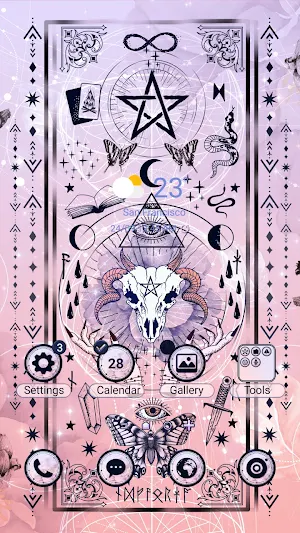 Witchcraft Card - Wallpaper Screenshot 0