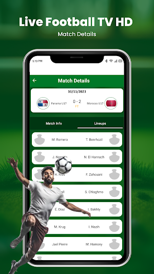 Live Football TV HD Streaming Screenshot 3