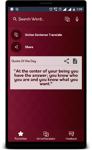 English To Punjabi Translator - Punjabi Dictionary Screenshot 1