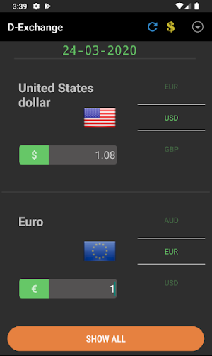 D-Exchange Currency Converter Screenshot 0