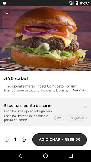 360 Burguer Screenshot 1