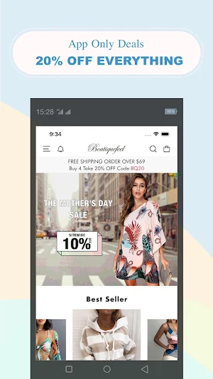 Boutiquefeel- Affordable Women's fancy Apparel Screenshot 0