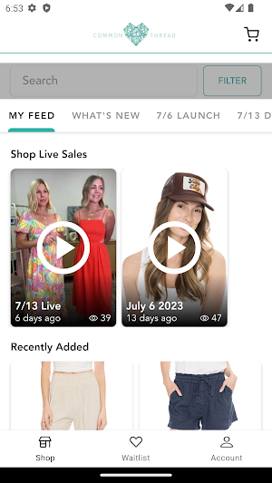 Shop Common Thread Screenshot 0