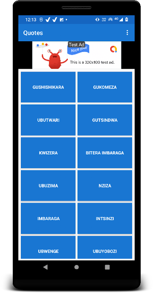 Inspiration Quotes Kinyarwanda Screenshot 0