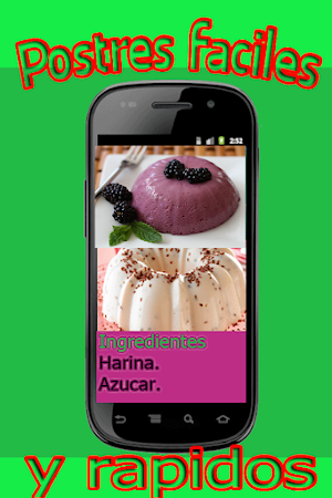 Recetas de postres Screenshot 1