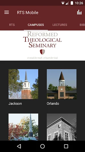 Reformed Theological Seminary Screenshot 1