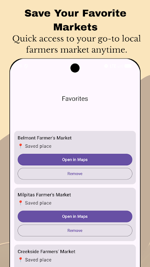 Farmers Market Finder Screenshot 3