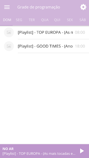 Rádio Butterfly Hosting Screenshot 1