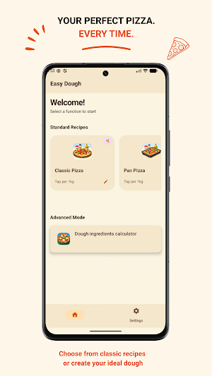 Easy Dough – Pizza Recipes Screenshot 0