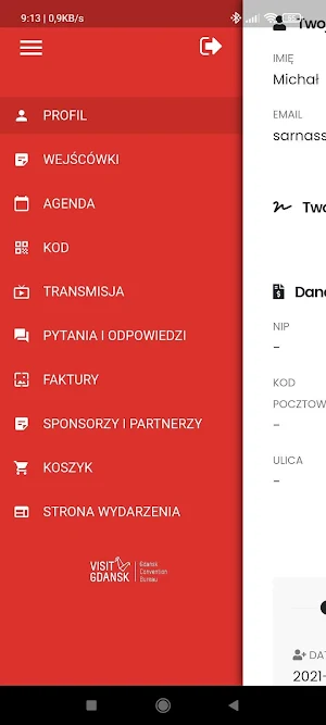 GCA Gdańsk Conference App Screenshot 1