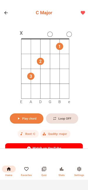 Guitar Chord Helper - Diagrams Screenshot 2