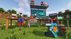 SpiderCraft: Craftsman World Screenshot 1