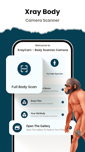 XrayCam - Body Scanner Camera Screenshot 0
