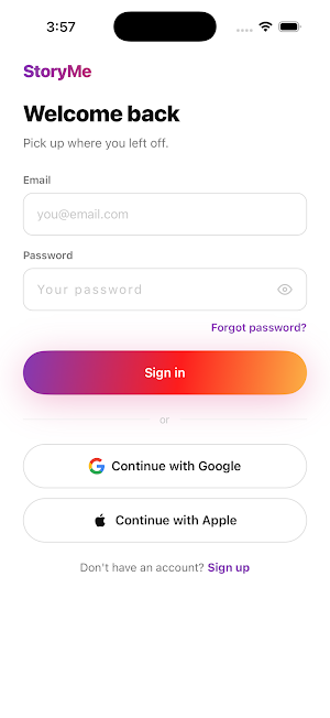 Story-me Screenshot 1