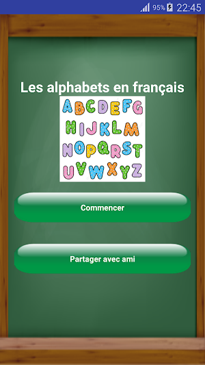 alphabets français Screenshot 0