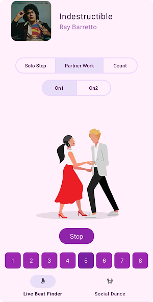 Dancetime - Salsa Beat Finder Screenshot 3