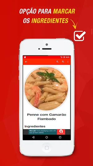 Receitas com Macarrão Penne Screenshot 1