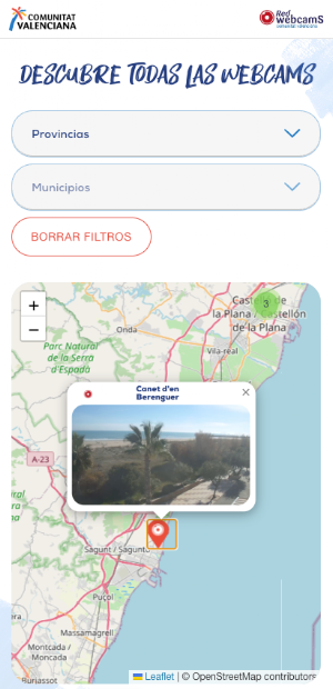 Webcams Comunitat Valenciana Screenshot 1