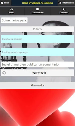 Radio Evangélica Roca Eterna Screenshot 2