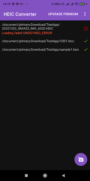 HEIC to JPEG - Lite & Offline Screenshot 0