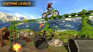 Bike Stunts Racing Free Screenshot 1