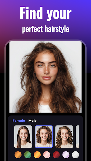 Hairstyle AI: Hairstyle Try On Screenshot 1