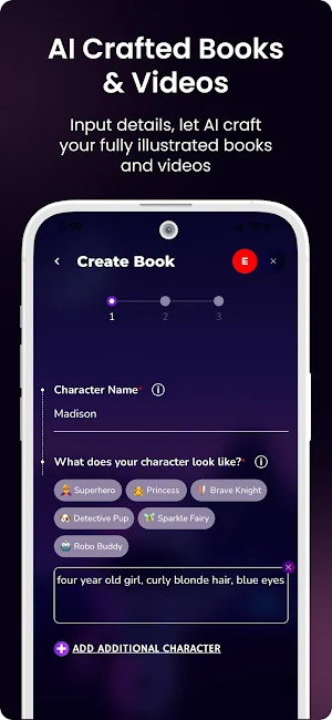 Storytime AI: Story Generator Screenshot 2