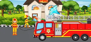 Firefighter Rescue Truck Games Screenshot 1