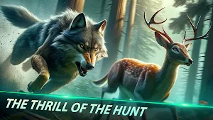 Wolf Simulator 3D Wild Animal Screenshot 0