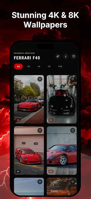 Ferrari F40 Wallpapers Screenshot 3