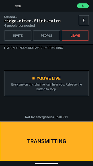 CRAGGEN: Walkie Talkie PTT Screenshot 2