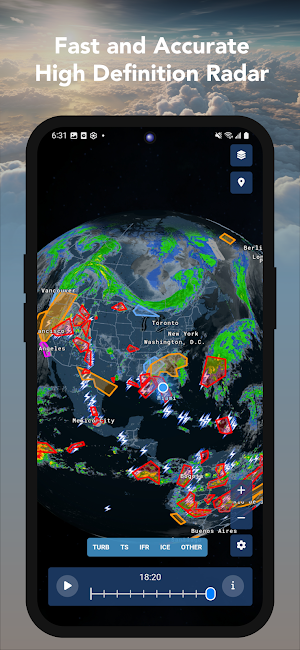StormScope: Live Weather Radar Screenshot 0