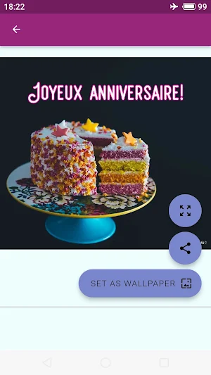 Joyeux anniversaire Screenshot 1