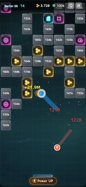 Brick-break rogue: CoreBreaker Screenshot 1